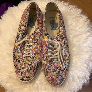 Floral vans